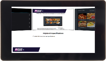 PIQUE Tablet HMI PIQUE Tablet HMI